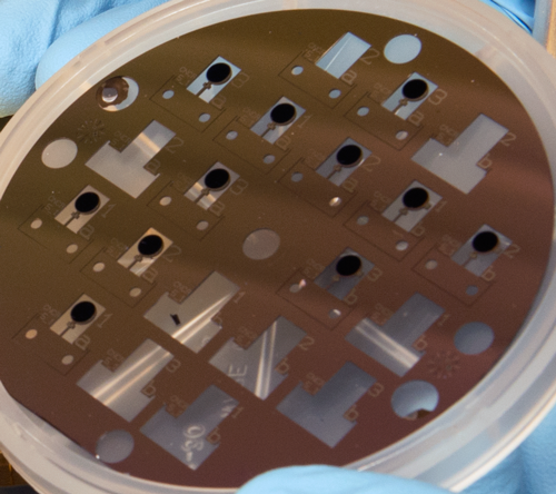 Wafer close-up